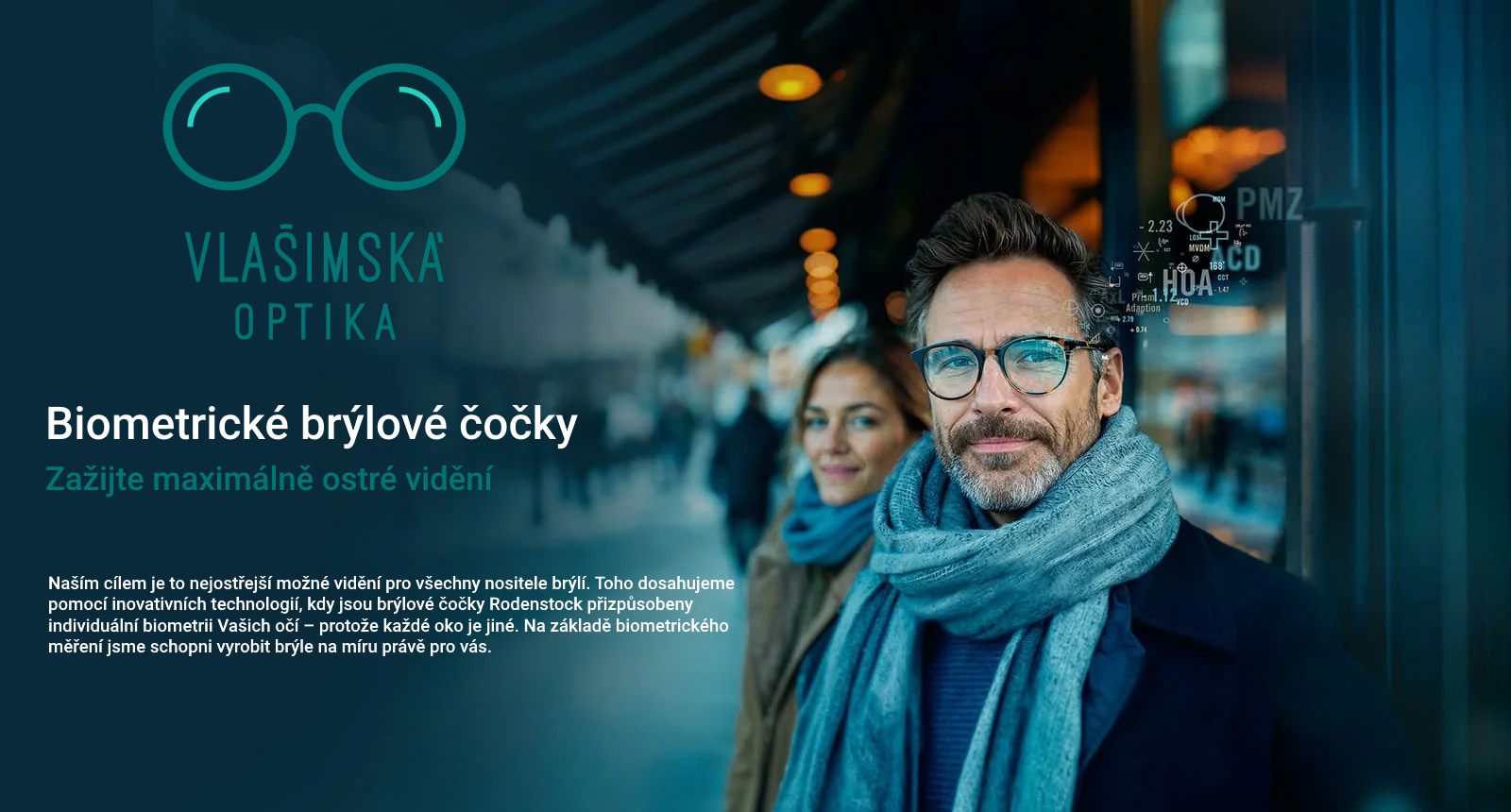 Vlašimská optika biometrické brýlové čočky